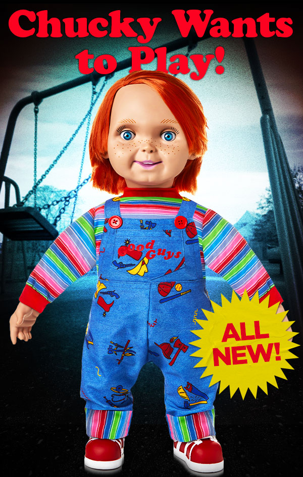 Talking chucky doll spencers cheap